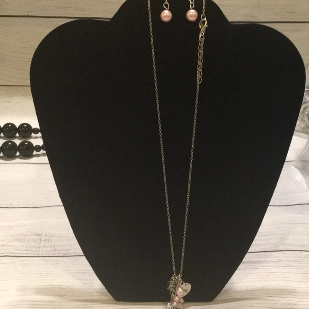 💖 Set of 2 Mom Necklace and Earrings - Picture 7 of 8